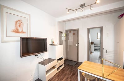 Furnished Studio Apartment for Long-Term Rent in Central Paris with Notre-Dame View